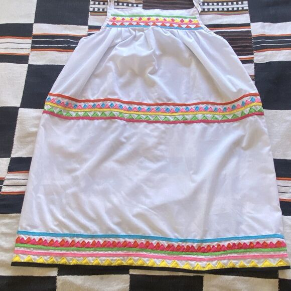 Y2K Handmade Spring Summer Boho Hippie Dress. Midi. OOAK. Excellent Shape. S/M - Picture 11 of 15